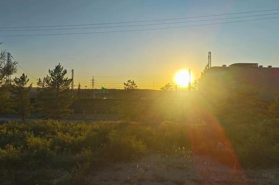 夕陽下的思念